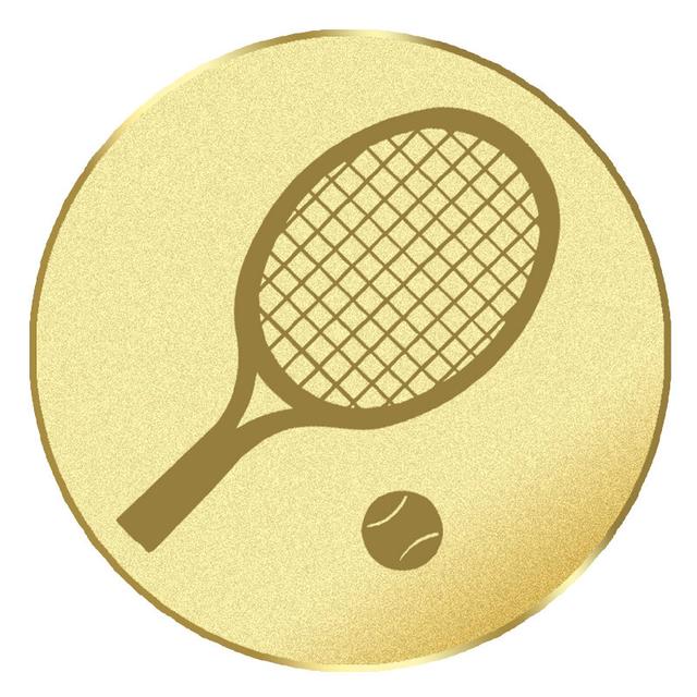 Emblém tenis na pohár a medailu - AL10/25