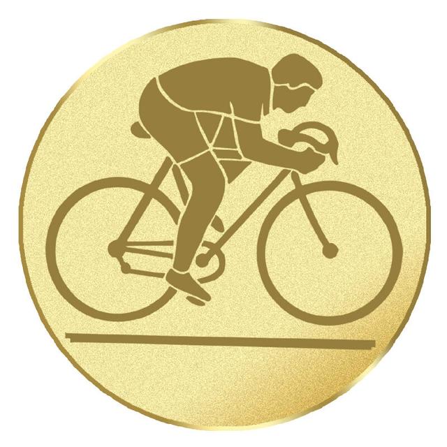 Emblém cyklistika na pohár a medailu - AL06/25
