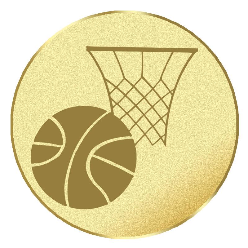 Emblém basketball na pohár a medailu - AL16/25