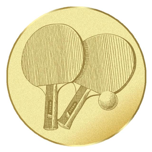 Emblém stolný tenis na pohár a medailu - AL25/25