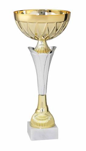 Športový pohár strieborno zlatý  - E110/1